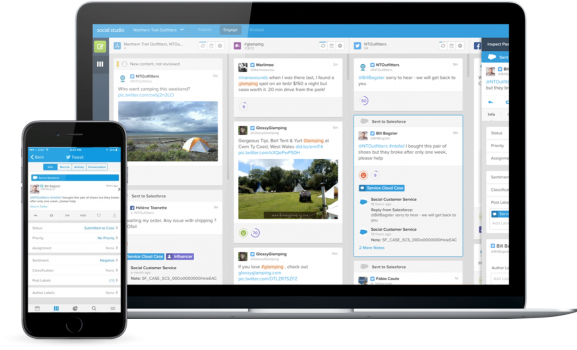 SOCIAL STUDIO INTERFACE