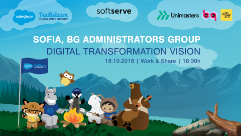 Salesforce Sofia User Group – Digital Transformation Vision – 18.10.2018